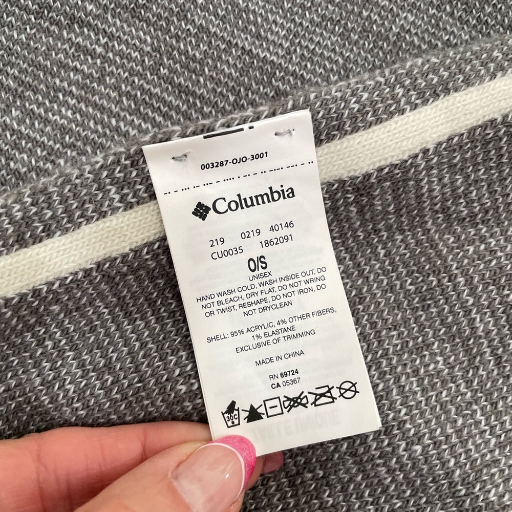 NEW Columbia thick winter scarf. - Picture 4 of 6